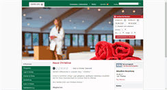 Desktop Screenshot of haus-christine.net